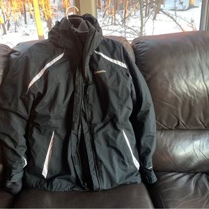 Columbia jacket 2 in 1. Omni Fleece removable  inner jacket